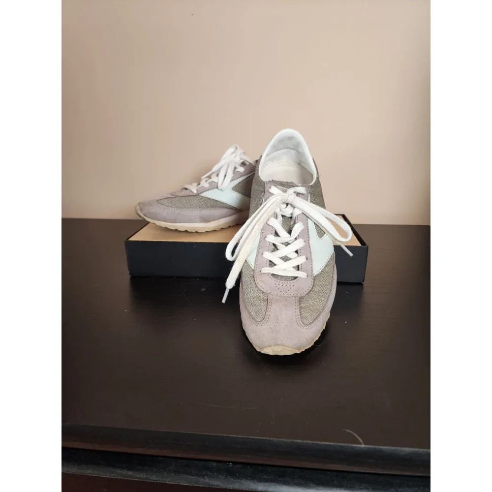 Women's Brooks Running Shoes Gray/Blue Size 8.5 - Picture 2 of 9
